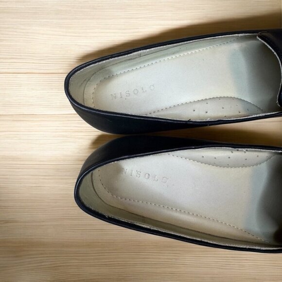 Nisolo black leather flats size 8.5 - Picture 6 of 8